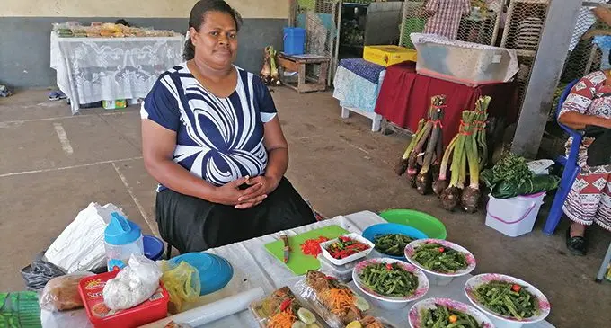 Kinisimere Votu at the Nadi Market. Photo: Mereleki Nai. 