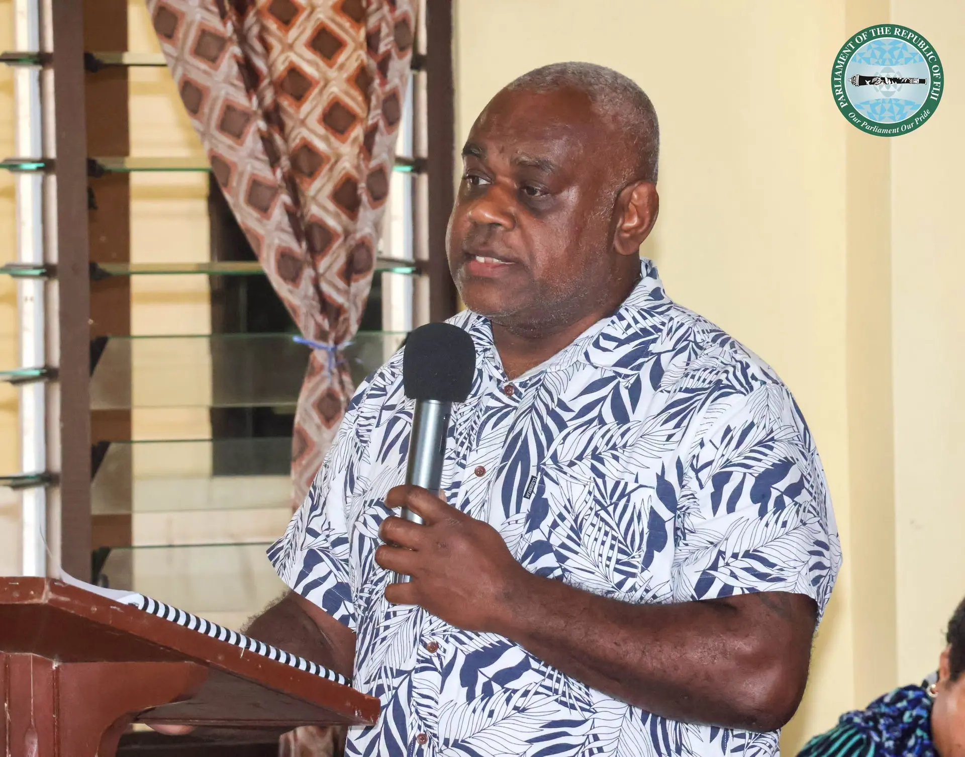 Former Permanent Secretary for Infrastructure, Transport, Disaster Management and Meteorological Services Taitusi Nacolakia Vakadravuyaca
