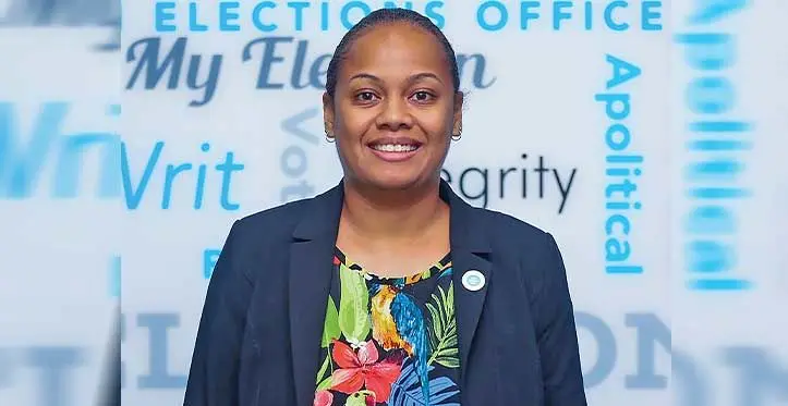 Acting Supervisor of Elections Ana Mataiciwa.
