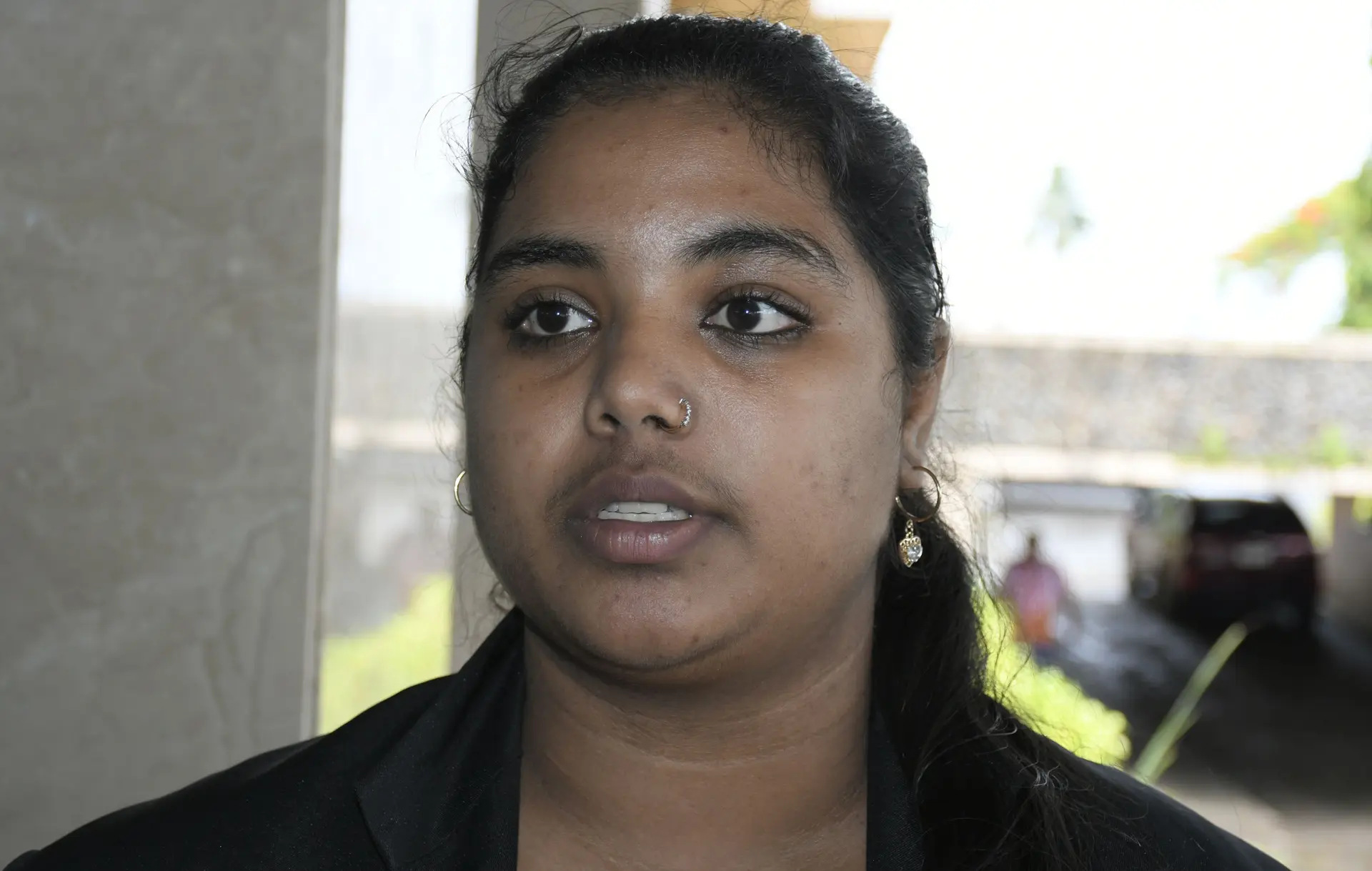 Youth advocate and former youth parliamentarian Patricia Subbaiya during an interview with this masthead at the Suva CIvic Centre on February 9, 2026.