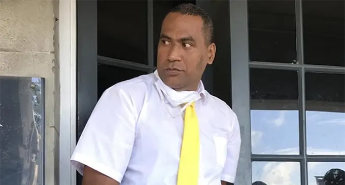 Viliame Katia outside court on July 6, 2020. Photo: Ashna Kumar