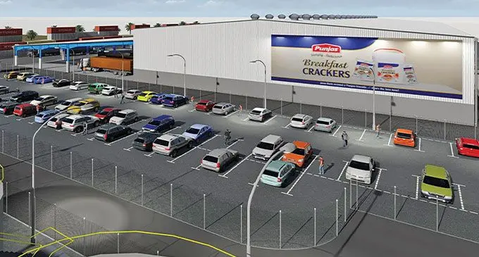 An artist’s impression of the new distribution centre in Lautoka. Photo: Ministry of Finance, Fiji