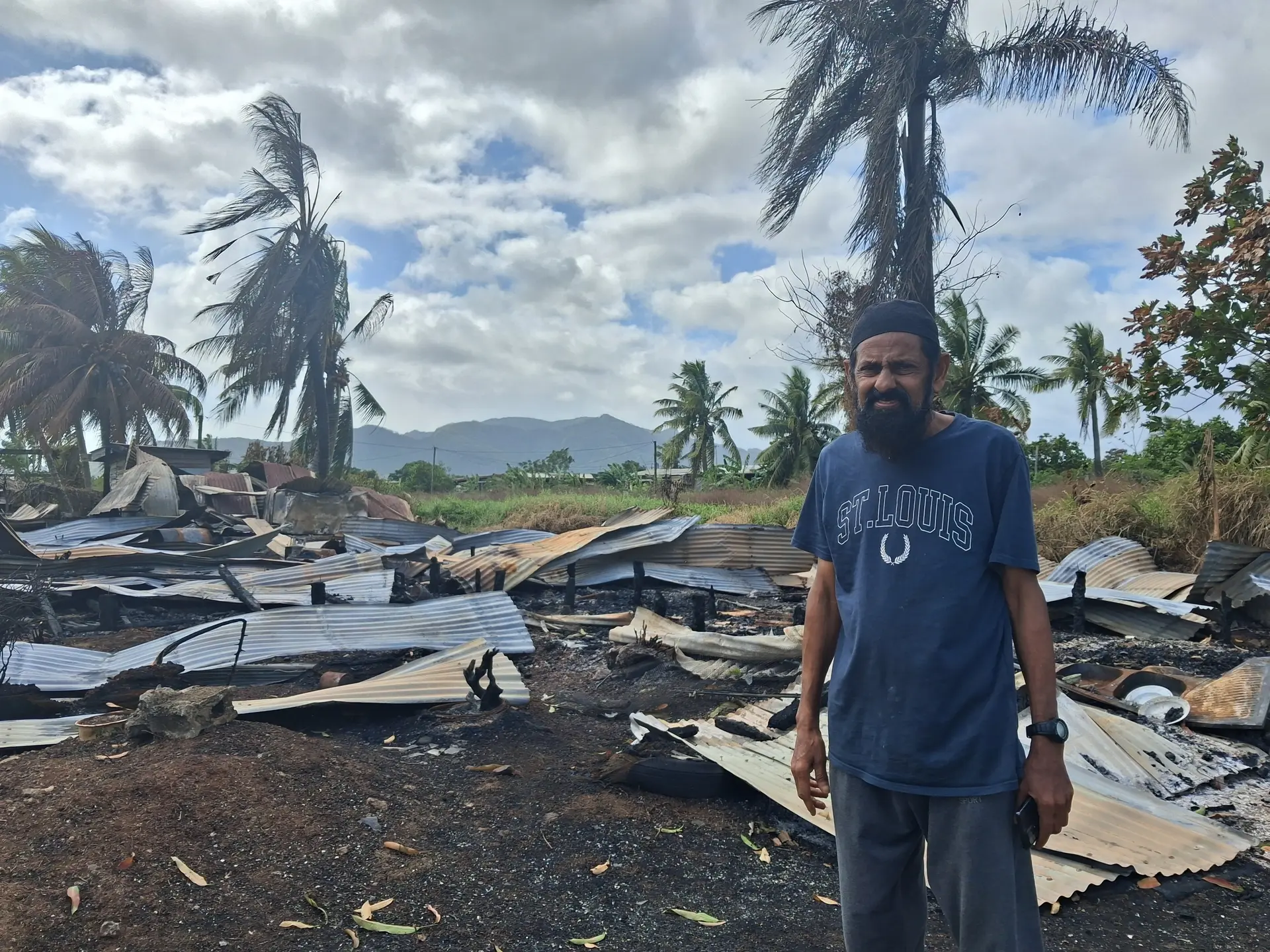 Abdul Hamid at Salusalu, Namara, Labasa, on July 15, 2026. Photo: Devisha Prakash