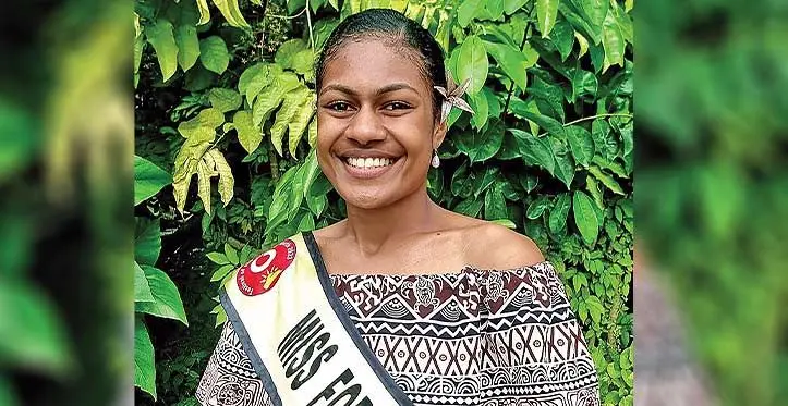 Kelera Naduva is vying for Miss Vodafone Festival of the Friendly North title in Labasa on August 27, 2023