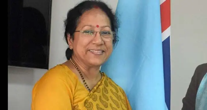 Outgoing Indian High Commissioner to Fiji, Padmaja.