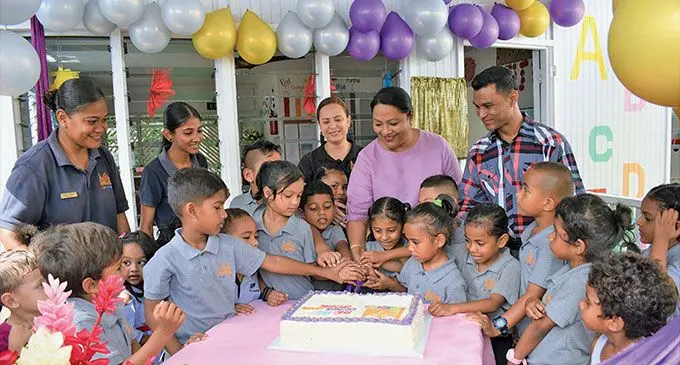 Minister for Education, Heritage and Arts, Premila Kumar, during the launching of the Kings Kids Learning Centre in Savusavu on August 4, 2022