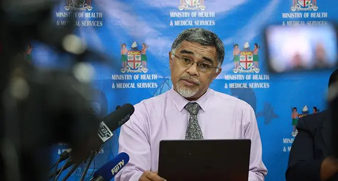 Permanent Secretary for Health and Medical Services, Dr James Fong on Wednesday May 05, 2021. Photo: Leon Lord.