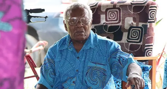 Tui Nasau, Ratu Isoa Nayasikalau. Photo: Josefa Babitu