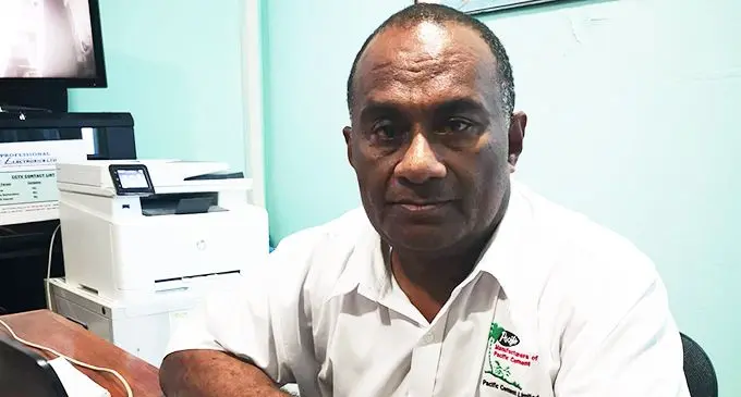 Pacific Cement chief executive officer  Sowani Tuidrola.  Photo: Lusiana Tuimaisala