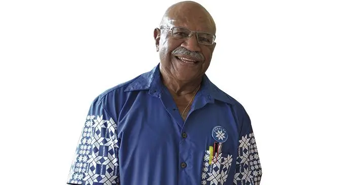 SODELPA leader Sitiveni Rabuka