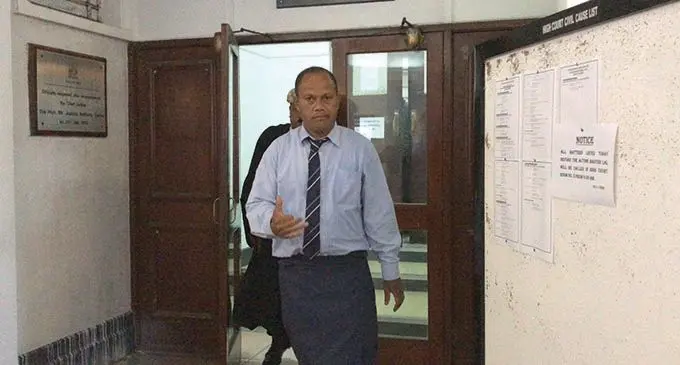 Mikaele Lawaniyavi at the High Court in Suva on October 4, 2021. Photo: Ashna Kumar