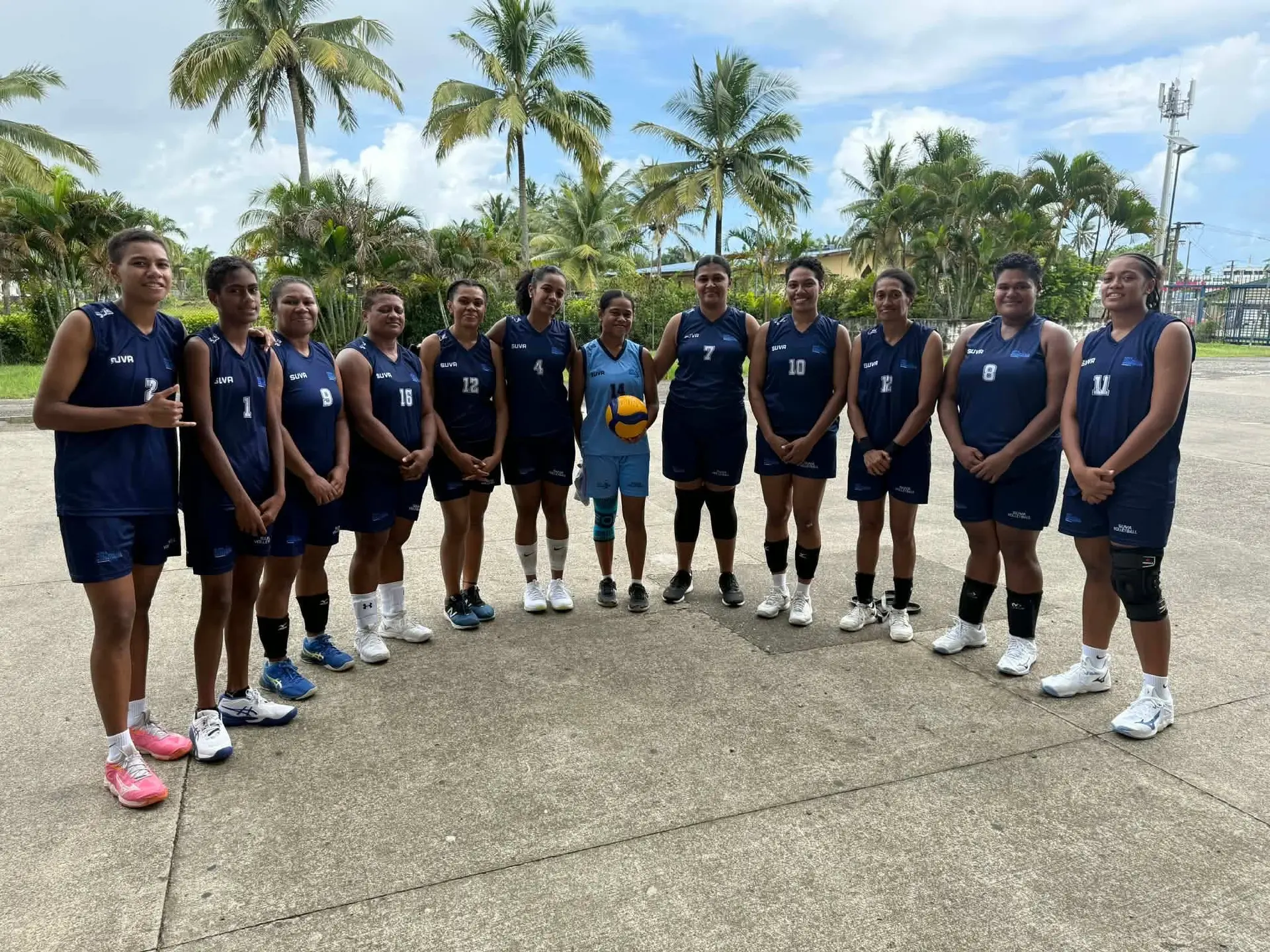 Suva Volleyball womens team