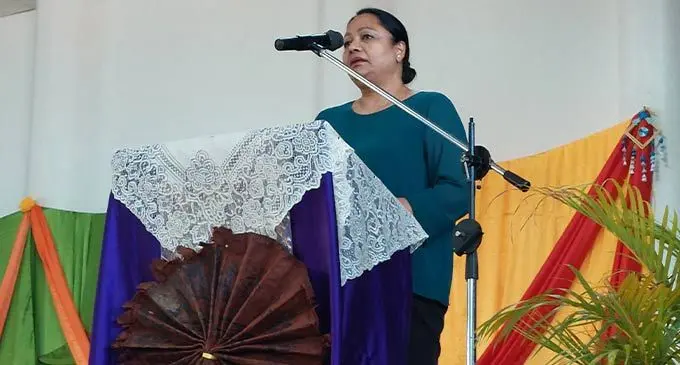 Minister for Education, Heritage and Arts, Premila Kumar, at  the Xavier College in Ba on September 13, 2022. Photo: Salote Qalubau