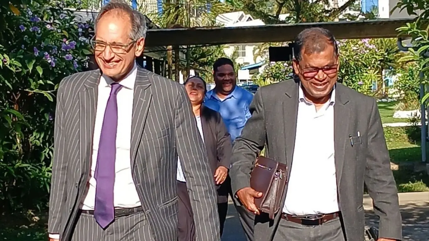 Richard Naidu and Biman Prasad