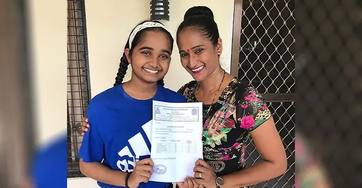 Siya Singh with her mother Vishwand Singh at their home in Delailabasa on February 2, 2023. Photo: Shratika Naidu
