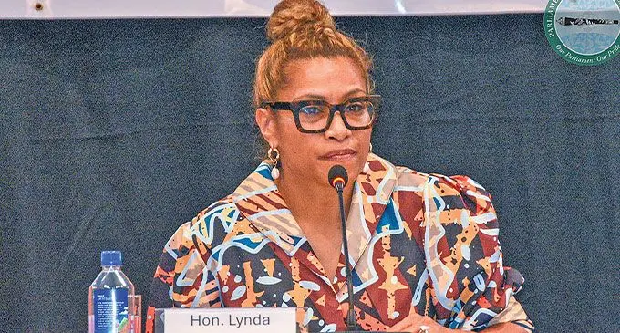 Minister for Women, Children and Social Protection Lynda Tabuya. Photo: Parliament of Fiji