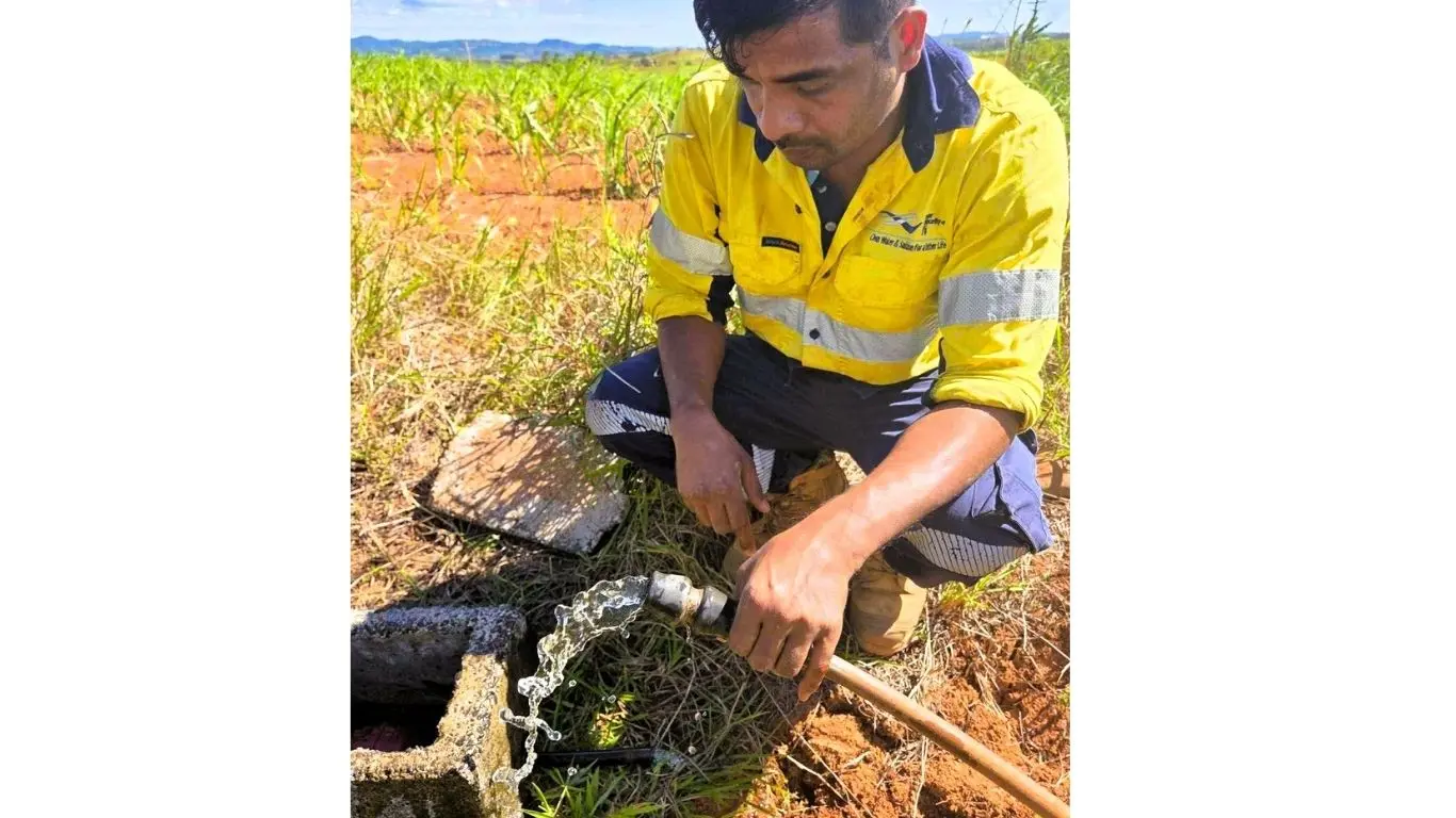 Weeks of water disruption have ended for communities in Seaqaqa after WAF repaired a leaking 100mm water main pipe.