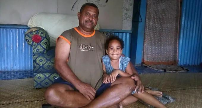 Seremaia Valevatu, uncle of Seini Boletawa, at their home on June 11, 2019.  