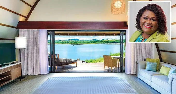 Fiji Marriott Resort Marni Bay. Inset: Sera Cawanibuka
