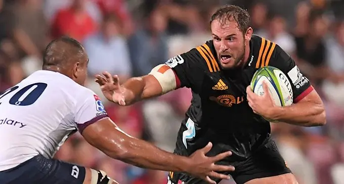 Tyler Ardon plays for the Chiefs in Super Rugby. He captains Canada against Fiji on Saturday. Photo: TV NZ