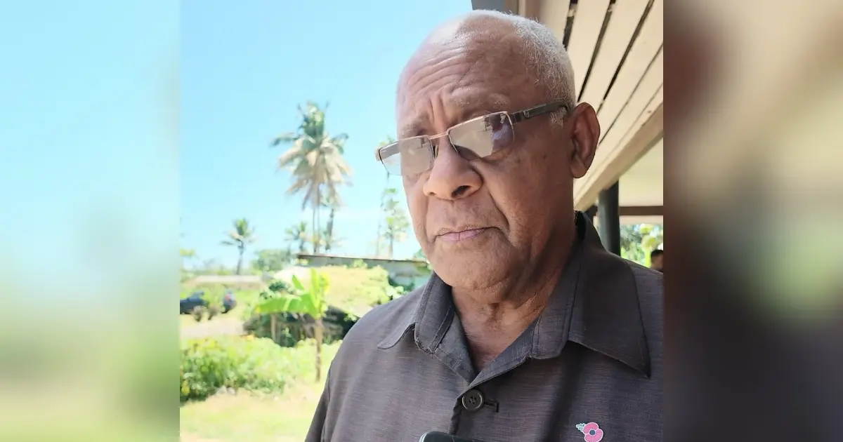 Great Council of Chiefs (GCC) chairman Viliame Seruvakula 