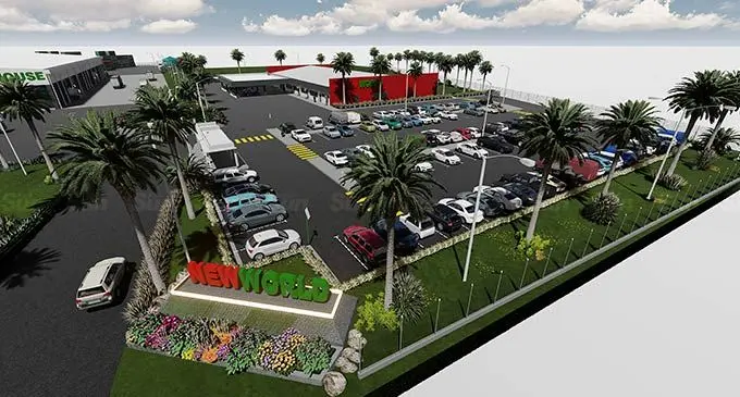 An artistic impression of the NewWorld’s Central Distribution Centre