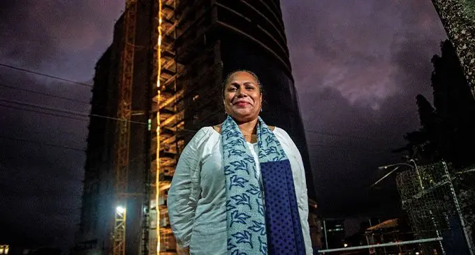 Suva lawyer Barbara Malimali after her appointment as Electoral Commission temporary chair in Suva on July 7, 2023. Photo: Leon Lord