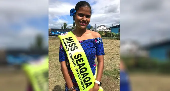 Miss Seaqaqa, sponsored by Kunal’s Unique Investment, Judy Hewson. Photo: Shratika Naidu