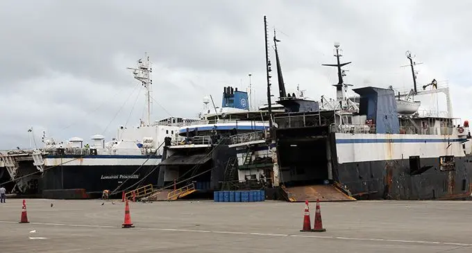 The Lomaiviti Princess 1,2,3 at Port Mua-i-Walu Port in Suva. Photo: Simione Haravanua