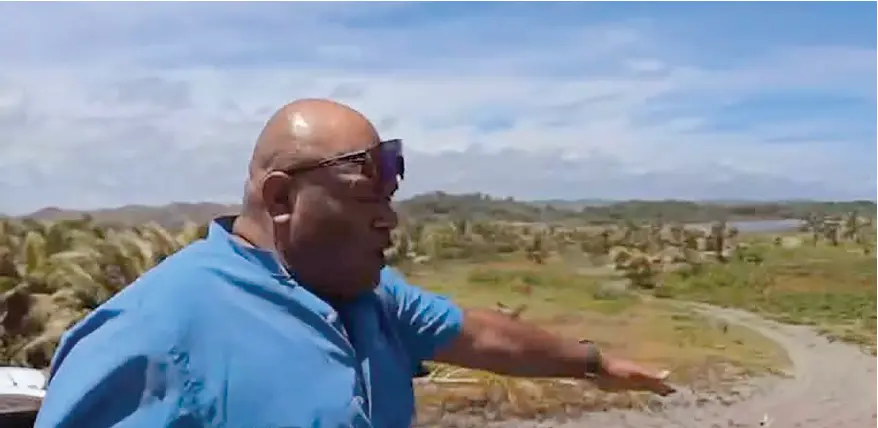 Noa Toranamata at Nasau Resort in Nadi.