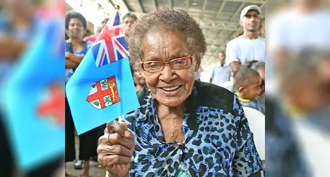 89-year-old market vendor, Anisa Marama, from Naluwai, Naitasiri. Photo: Ronald Kumar