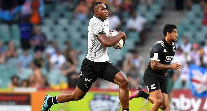 Mesulame Kunavula in full flight. Photo: Zimbio