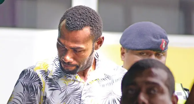 Viliame Raubulu Ratoto outside Court.  Photo: Ronald Kumar.
