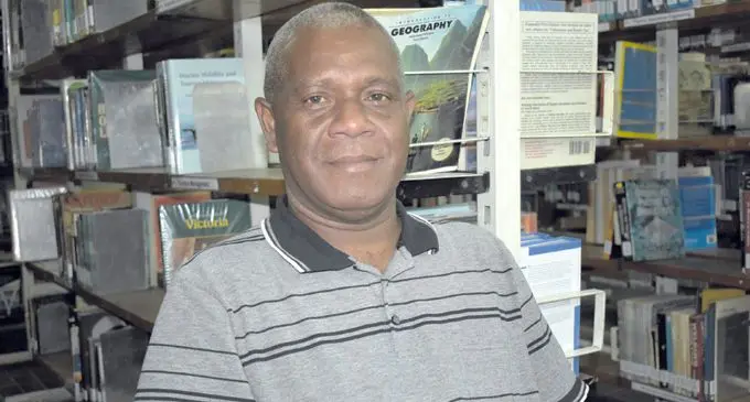 FNU College of Engineering, Science and Technology student Edward Sarufi