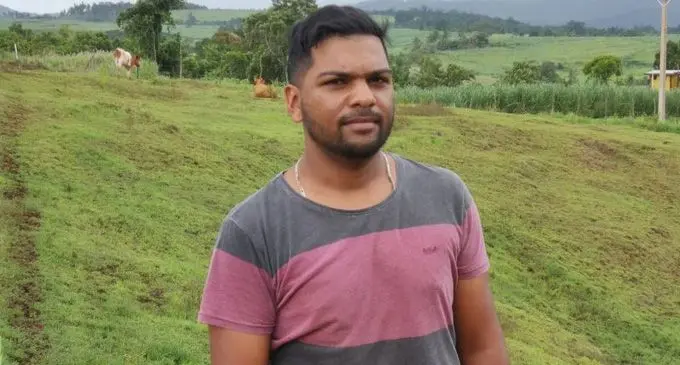Mohammed Shafin at his farm in Tikilo, Seaqaqa on February 14, 2018. Photo: Wait Talebula