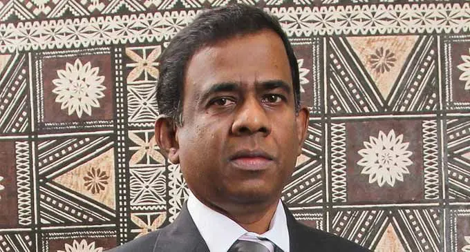 Fiji Revenue and Customs Service board chairperson Ajith Kodagoda and Amalgamated Telecom Holdings Group (ATH) chairman, Ajith Kodagoda.  