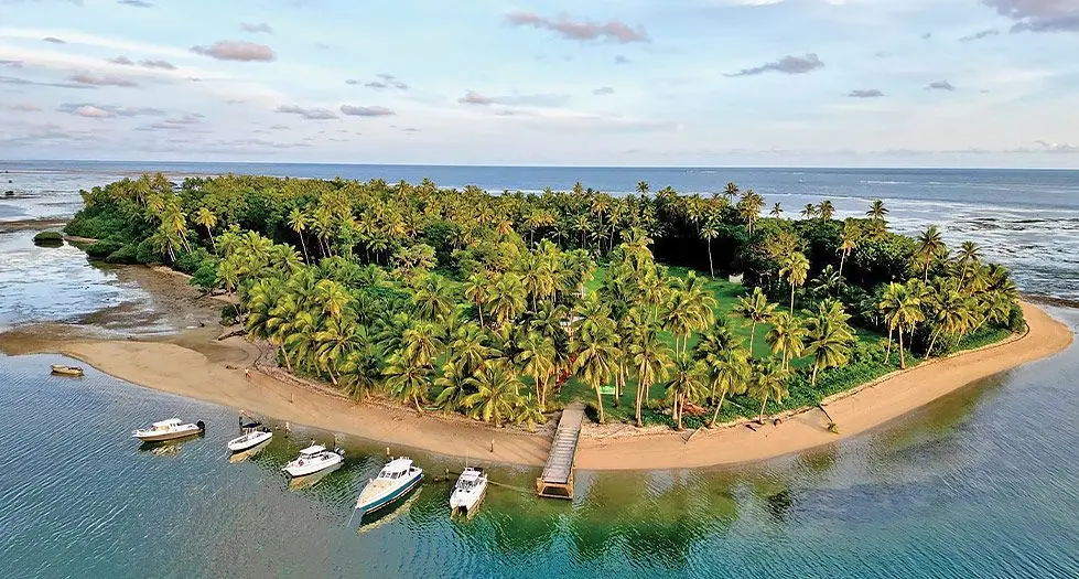 Nukulau Island is where David Dewar loves taking his family.  Photo: David Dewar