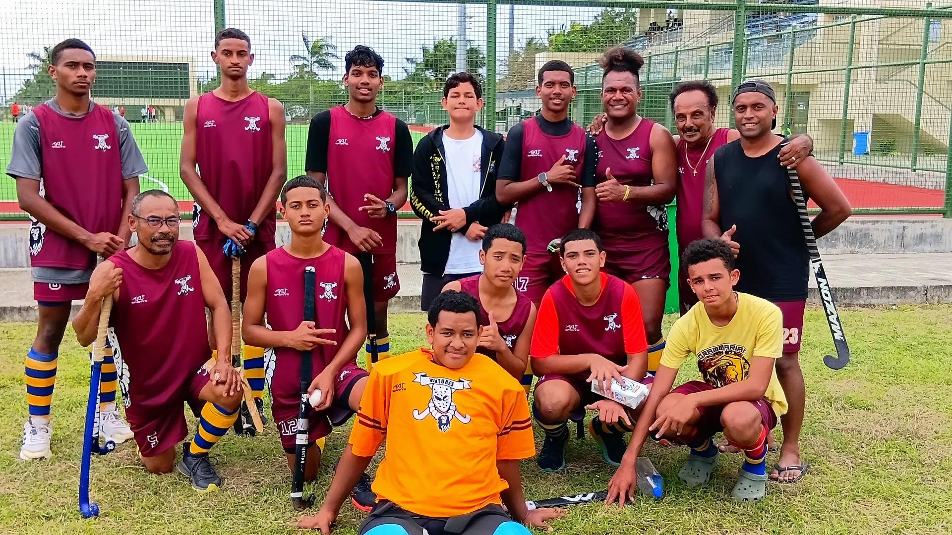 Ventures men's team at the National Hockey Centre, Suva on September 25,2026. 
