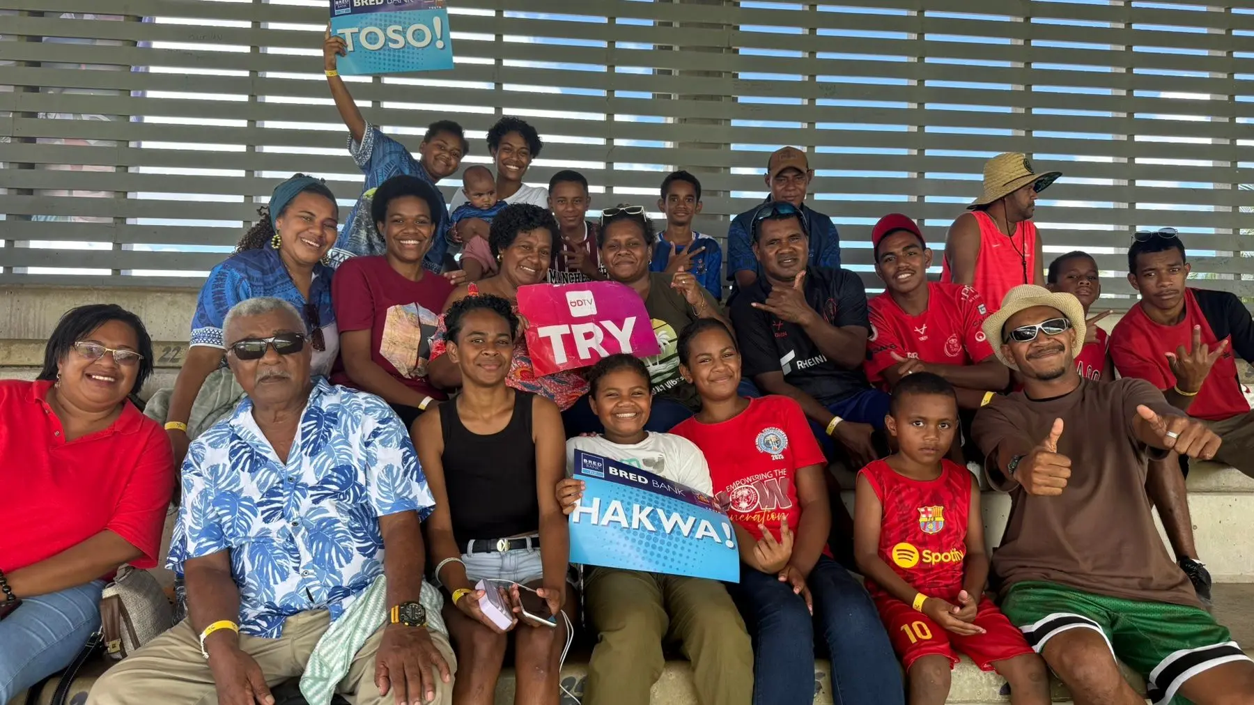 Spectators at Lawaqa Park, Sigatoka on January 16, 2026. 