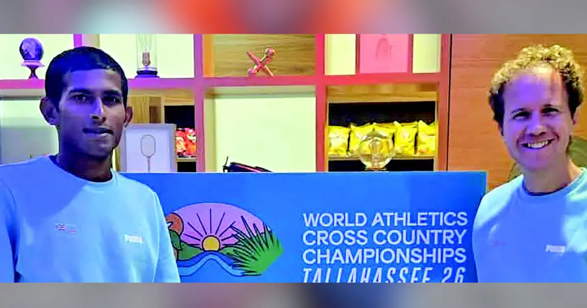 Karan finishes strong at World cross country championship