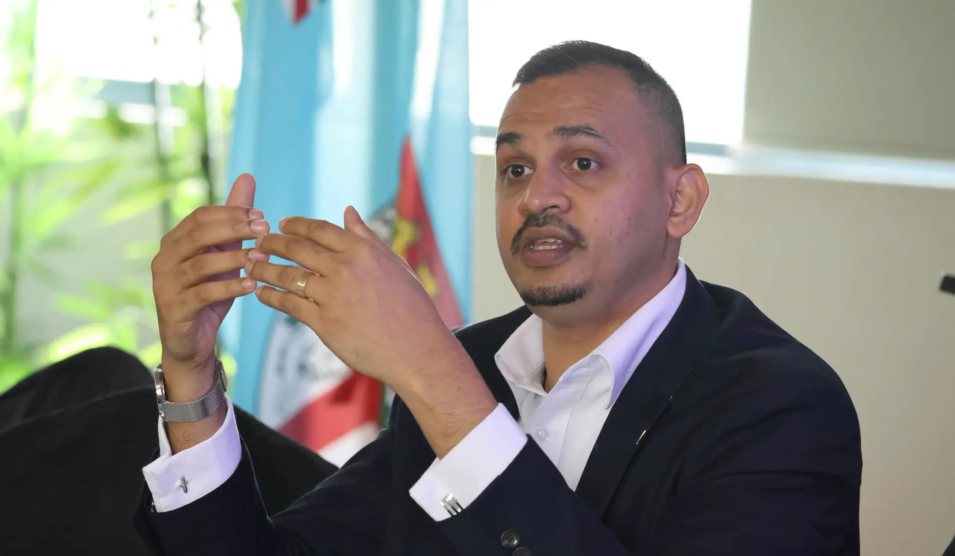 Permanent Secretary for Environment and Climate Change, Dr Sivendra Michael