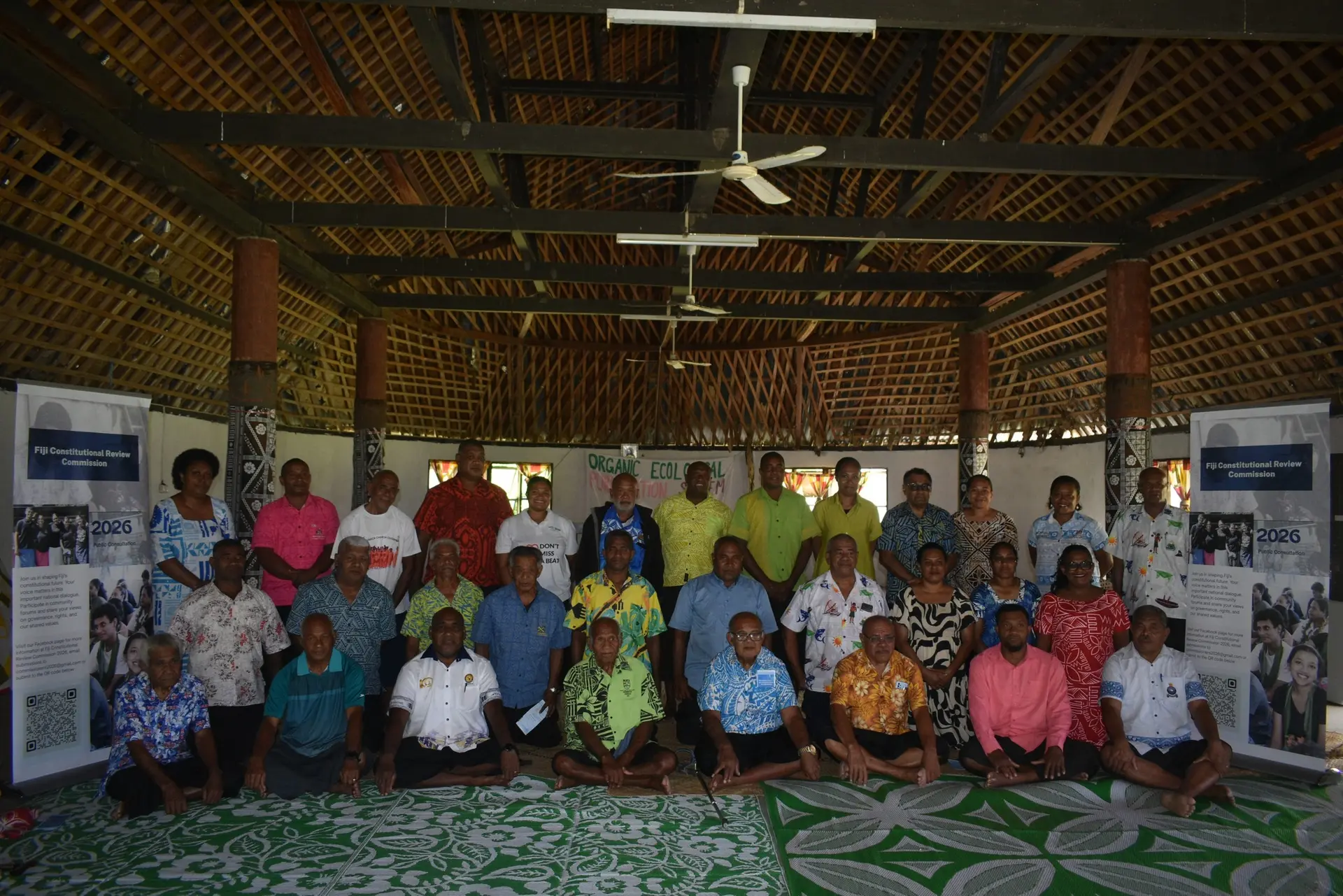Constitution Review Commission consultation in Tarukua Village on May 7.