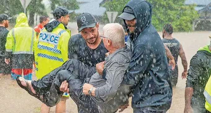 Help came with compassion and kindness from the Fijian seasonal workers in Lismore, Australia.