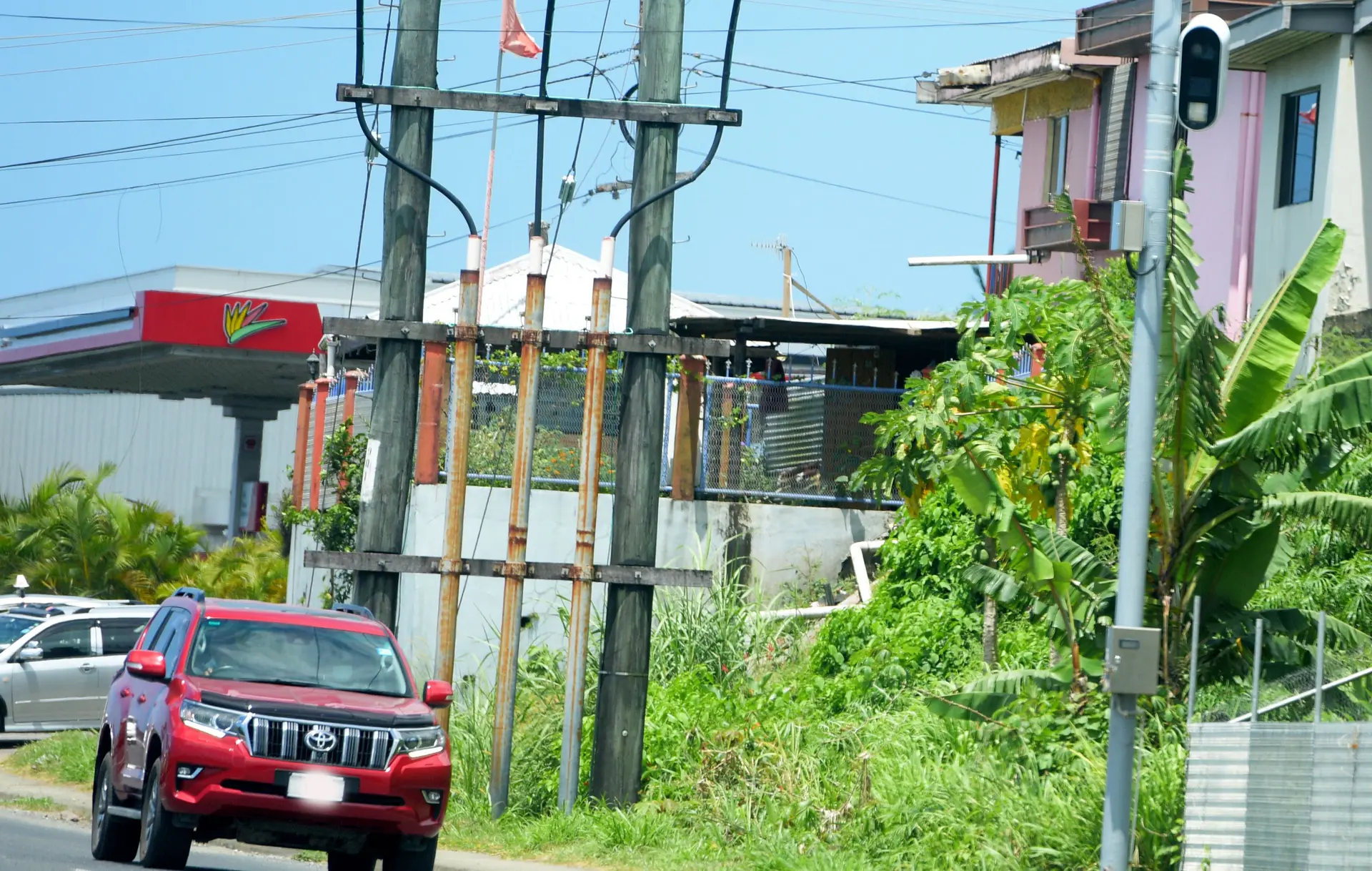One of the Land Transport Authority’s speed cameras in operation, part of efforts to curb speeding and improve road safety nationwide.