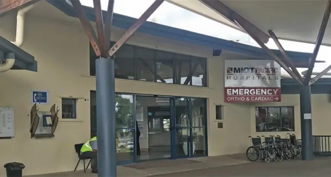 The entrace to the Madras Institute of Orthopaedics and Traumatology (MIOT) Pacific Hospitals in Toorak, Suva on April 18, 2019. Photo: Maraia Vula
