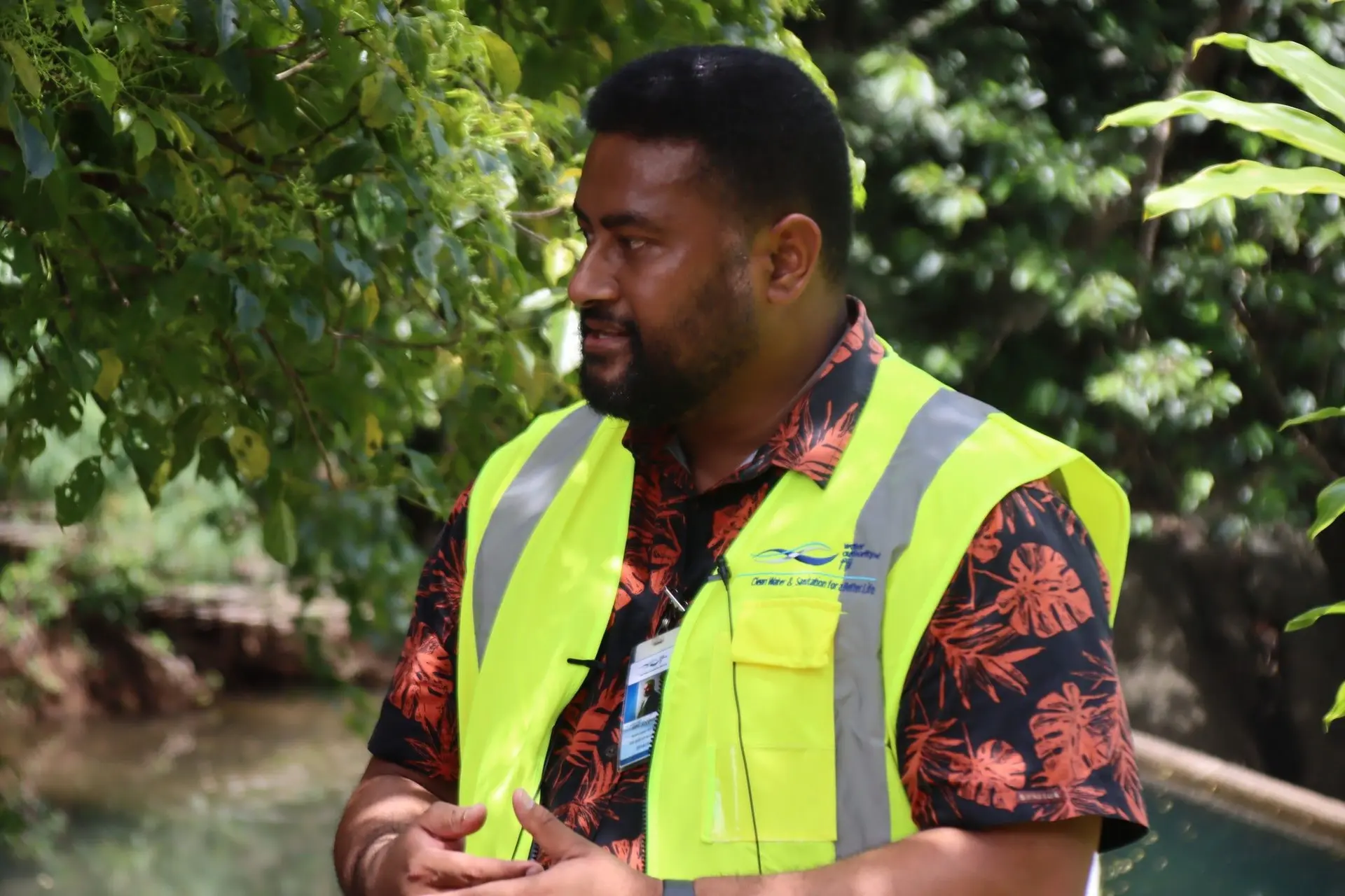 Water Authority of Fiji Acting Chief Executive Officer, Seru Soderberg. 