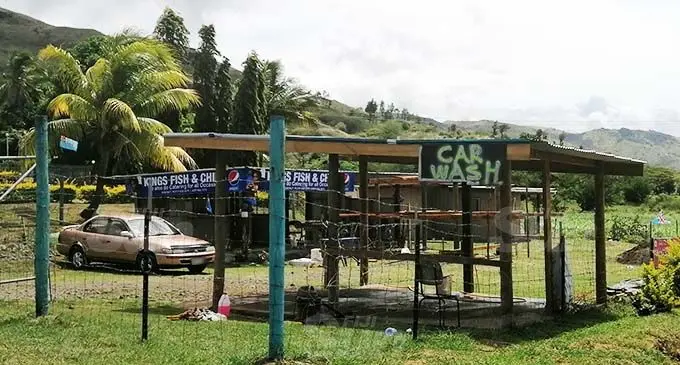 Kings Fish and Chips and Carwash is located on the Kings Road near Vitawa Village in Rakiraki. Photo: Susana Hirst-Tuilau