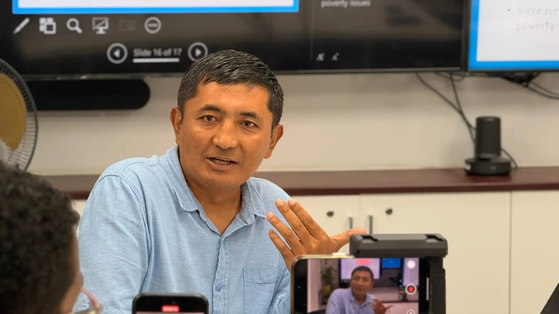 UNICEF Pacific’s Chief of WASH, Kencho Namgyal