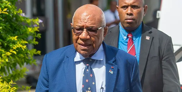 Prime Minister Sitiveni Rabuka.