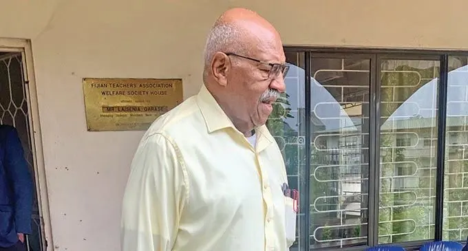 SODELPA caretaker leader Sitiveni Rabuka.